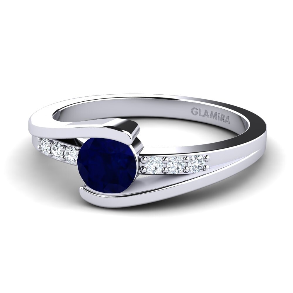 Zafiro Anillo de compromiso Gredel