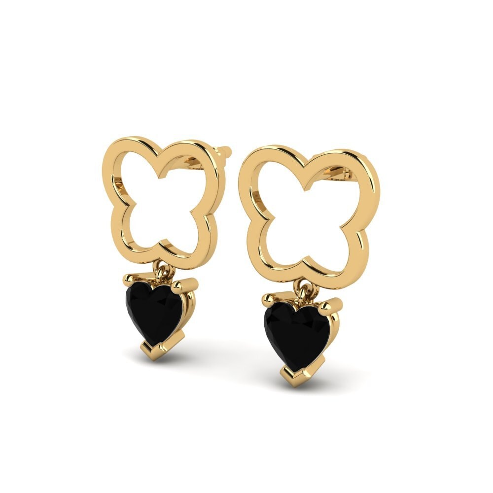 Black Sapphire Earring Gretna