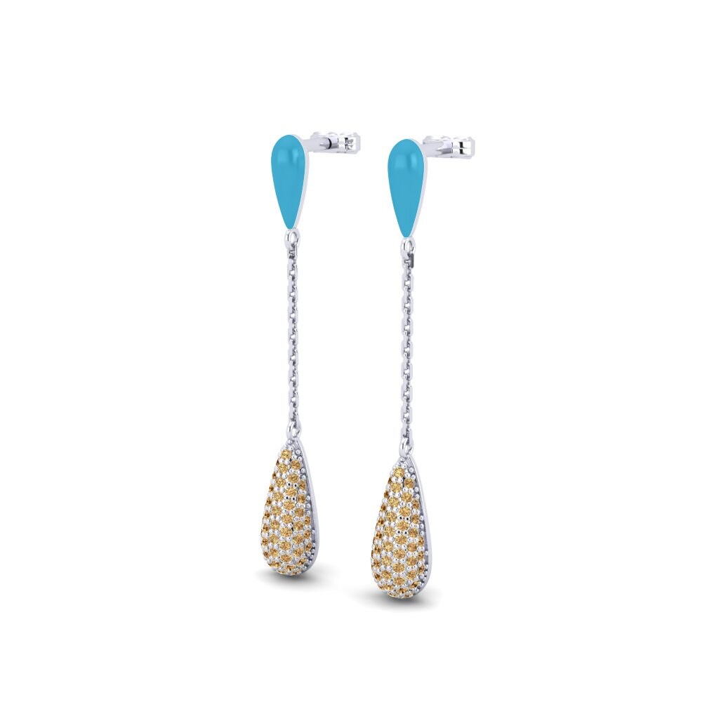 Brown Diamond Women's Earring Grincant