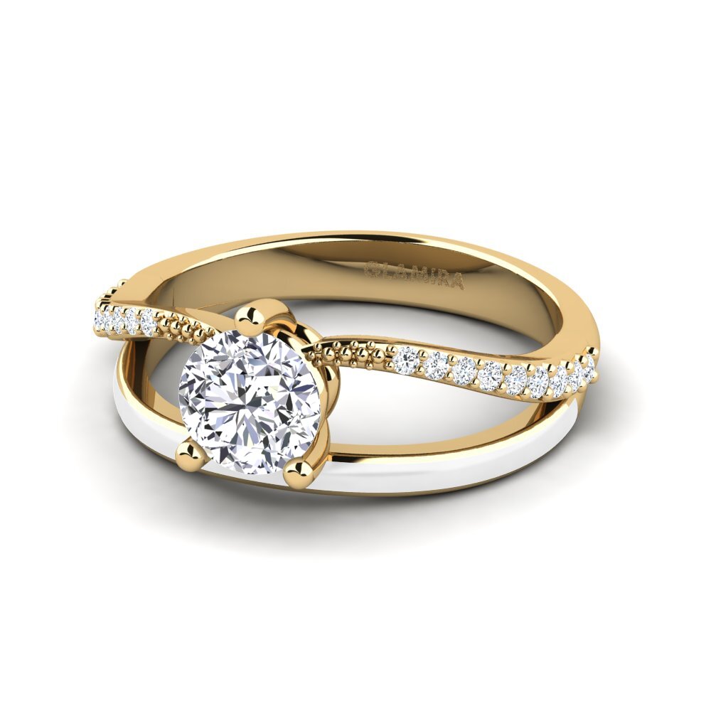 Labor-gezüchteter Diamant Ring Gryn