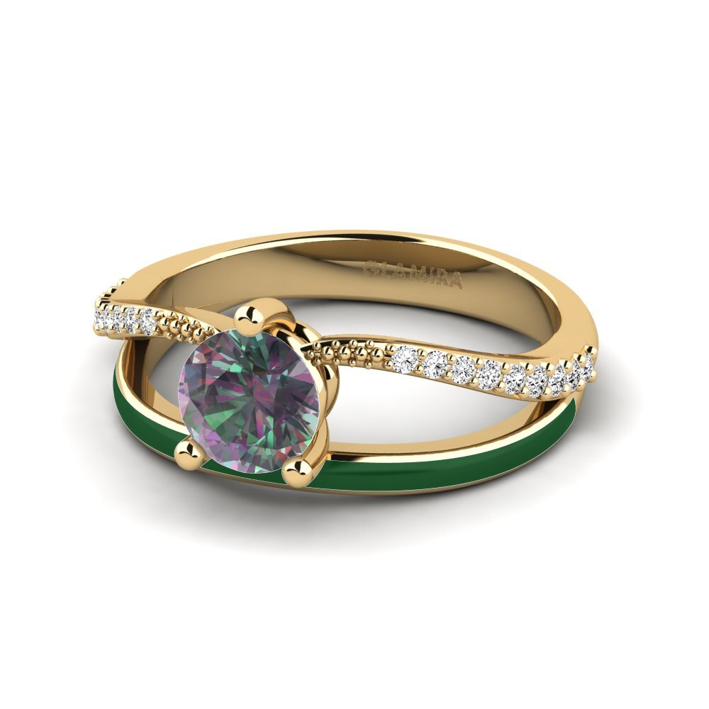 Mystic Topas Ring Gryn