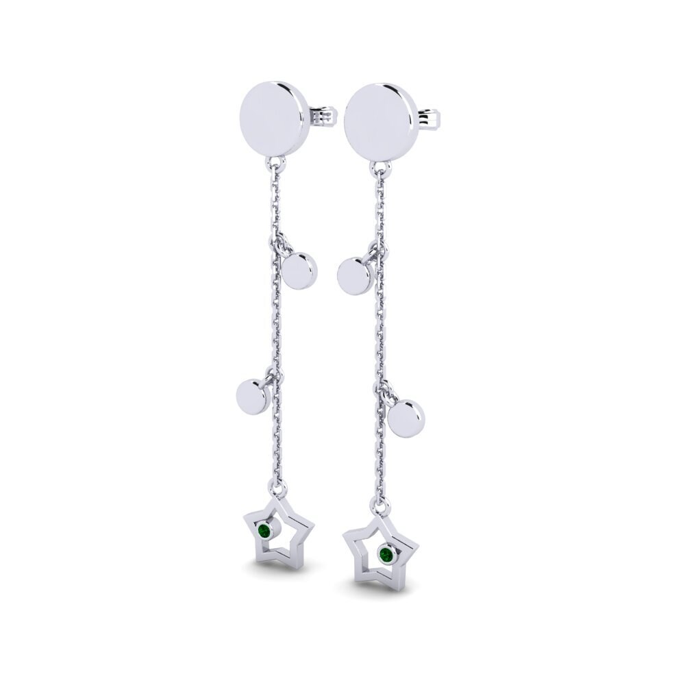 Green Zirconia Earring Guel