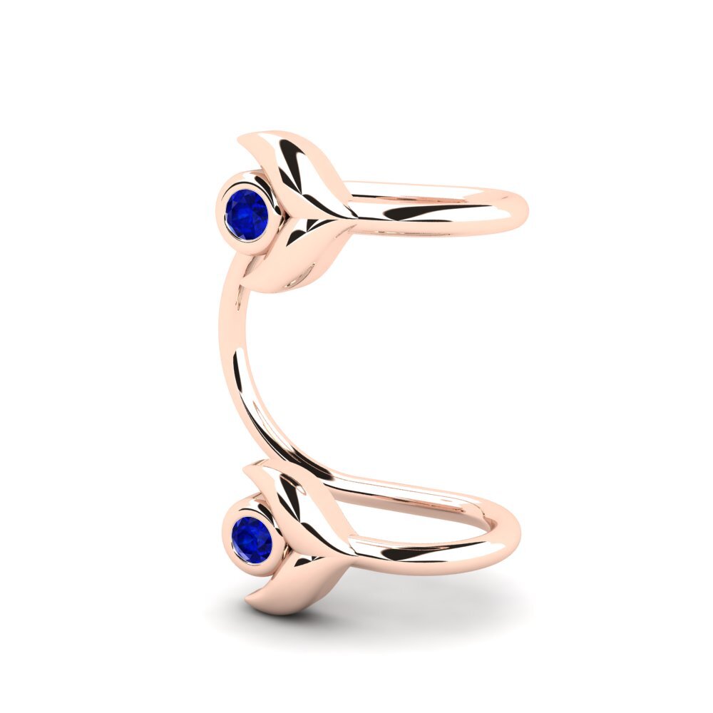 Đá Sapphire Bông tai nữ Guertin