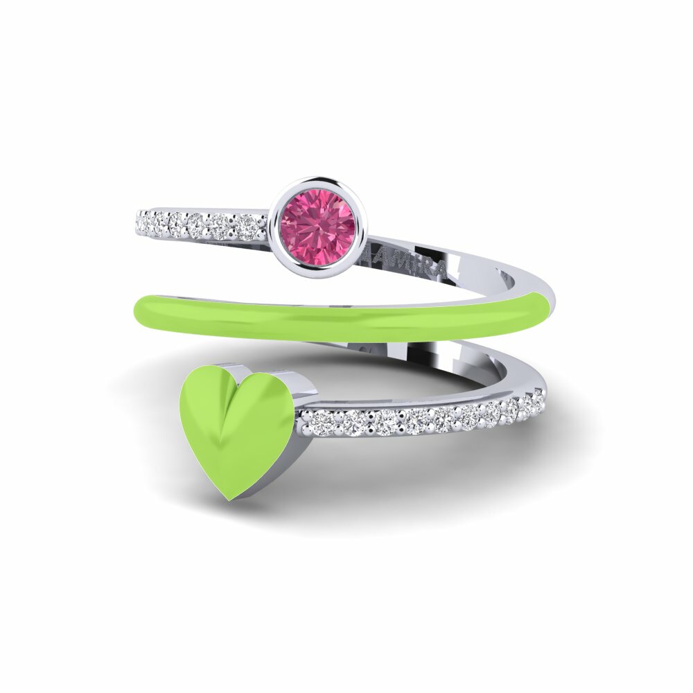 Tourmaline Rose Bague Gula