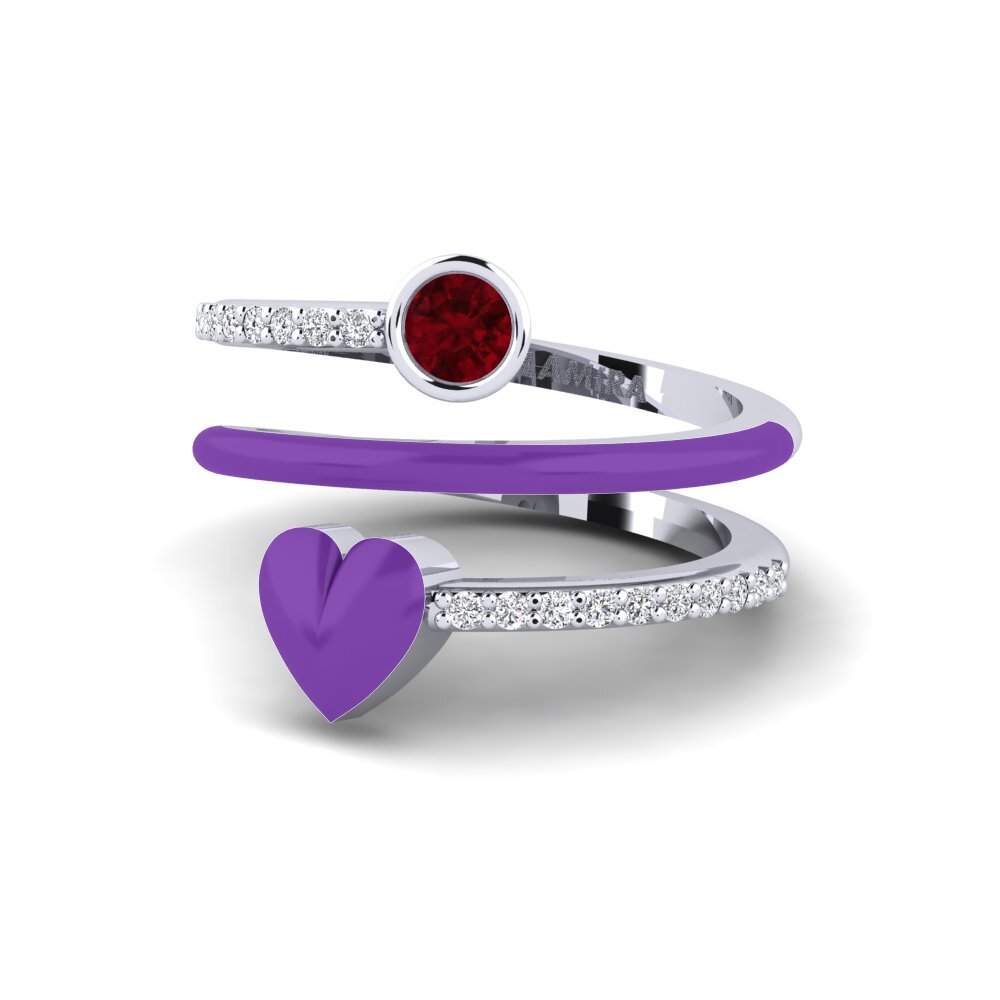 Rubí Anillo Gula