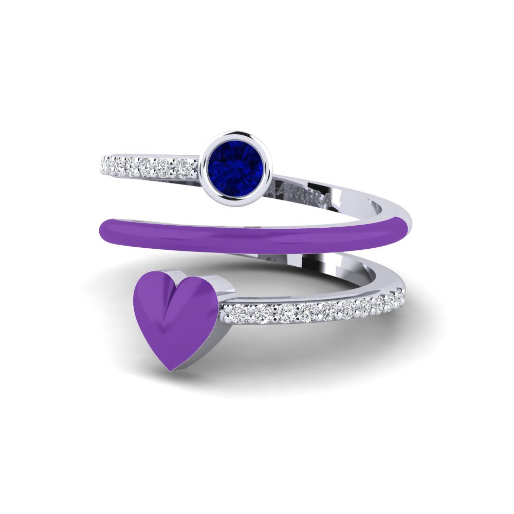 Zafiro Anillo Gula