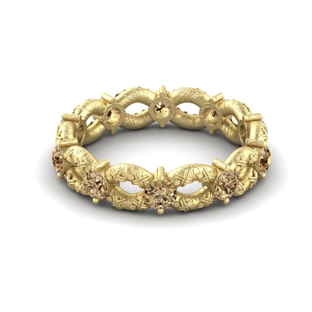 Brauner Diamant Ring Gulaw