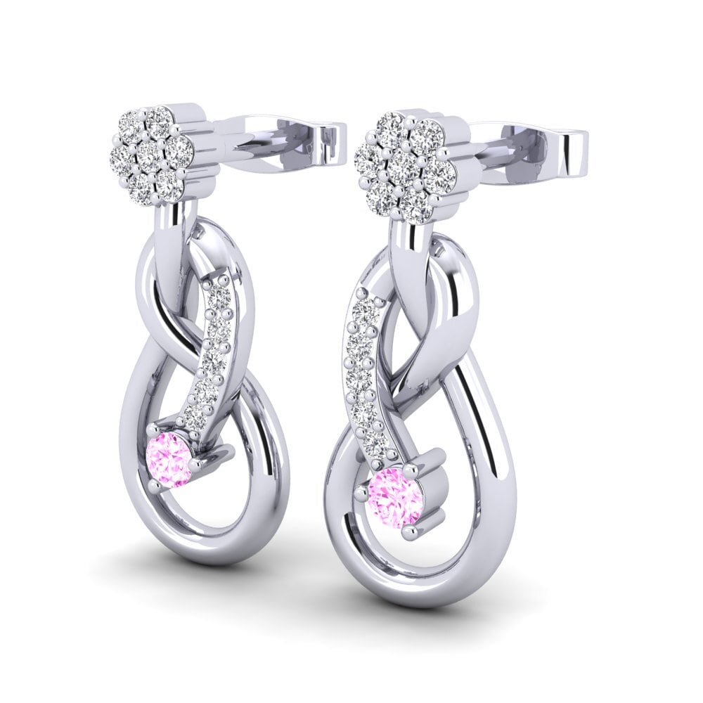 Pink Sapphire Women's Earring Gulfiya