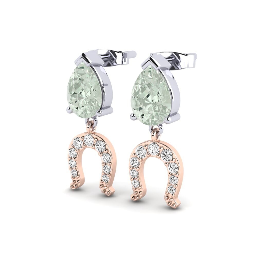 Green Amethyst Women's Earring Gullet