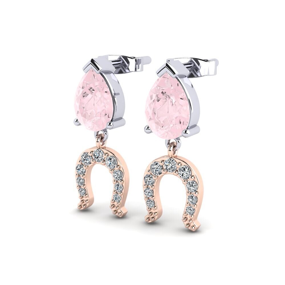Rose Quartz Women's Earring Gullet