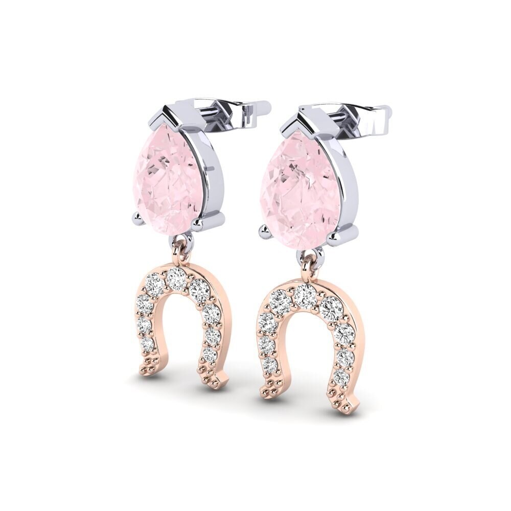 Rose Quartz Women's Earring Gullet