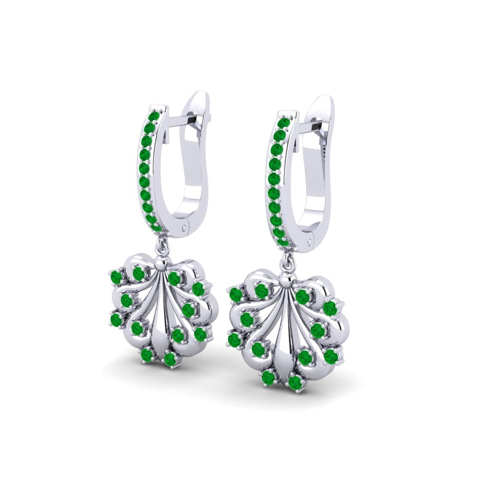 Emerald Women's Earring Gumbo