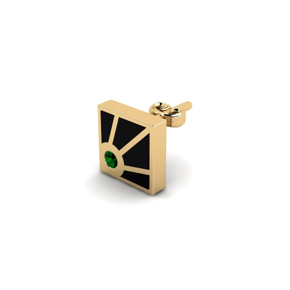 Circonita Verde Pendiente para hombre Gustemoule