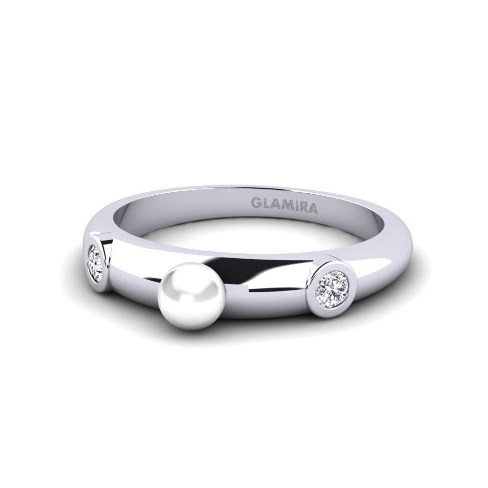 14k White Gold Ring Gutxienekoa