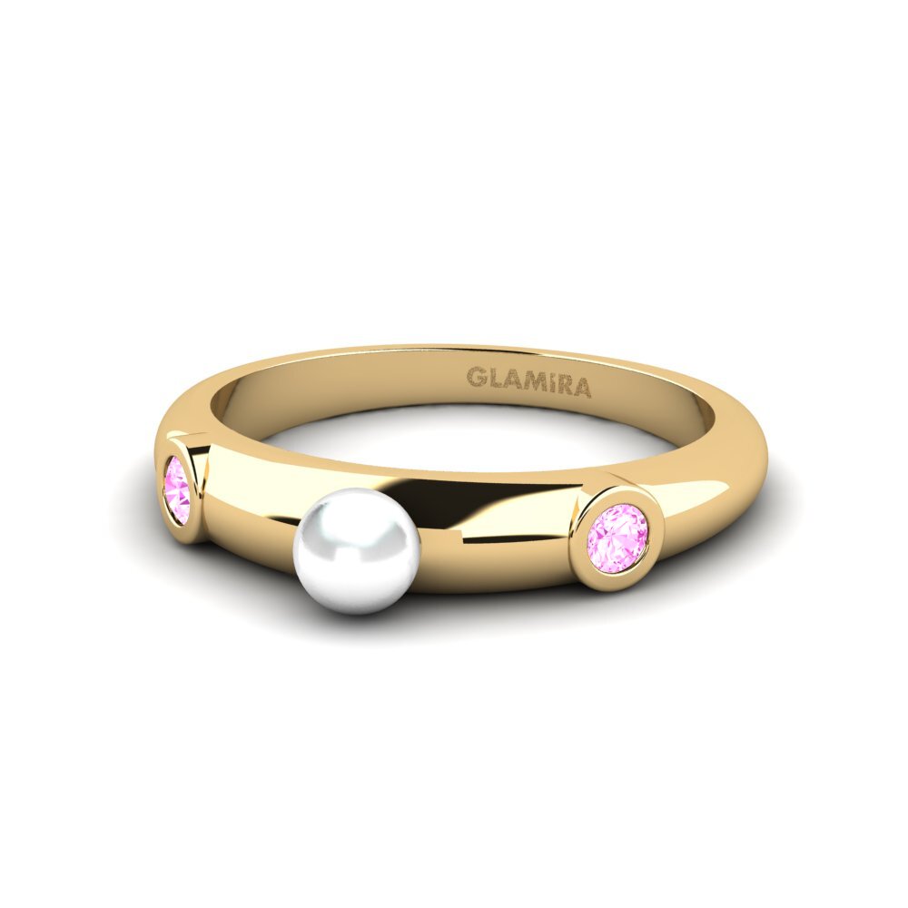 Zafiro Rosado Anillo Gutxienekoa