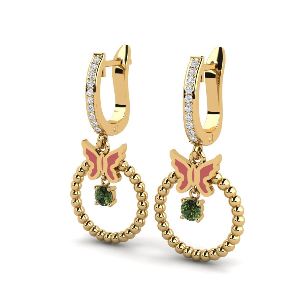 Green Sapphire Earring Guzzi
