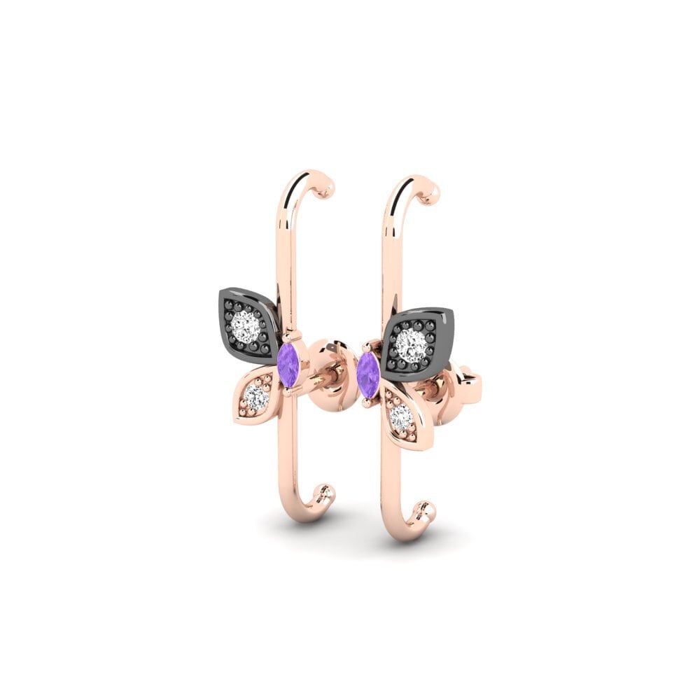 Amethyst Women's Earring Gvenia