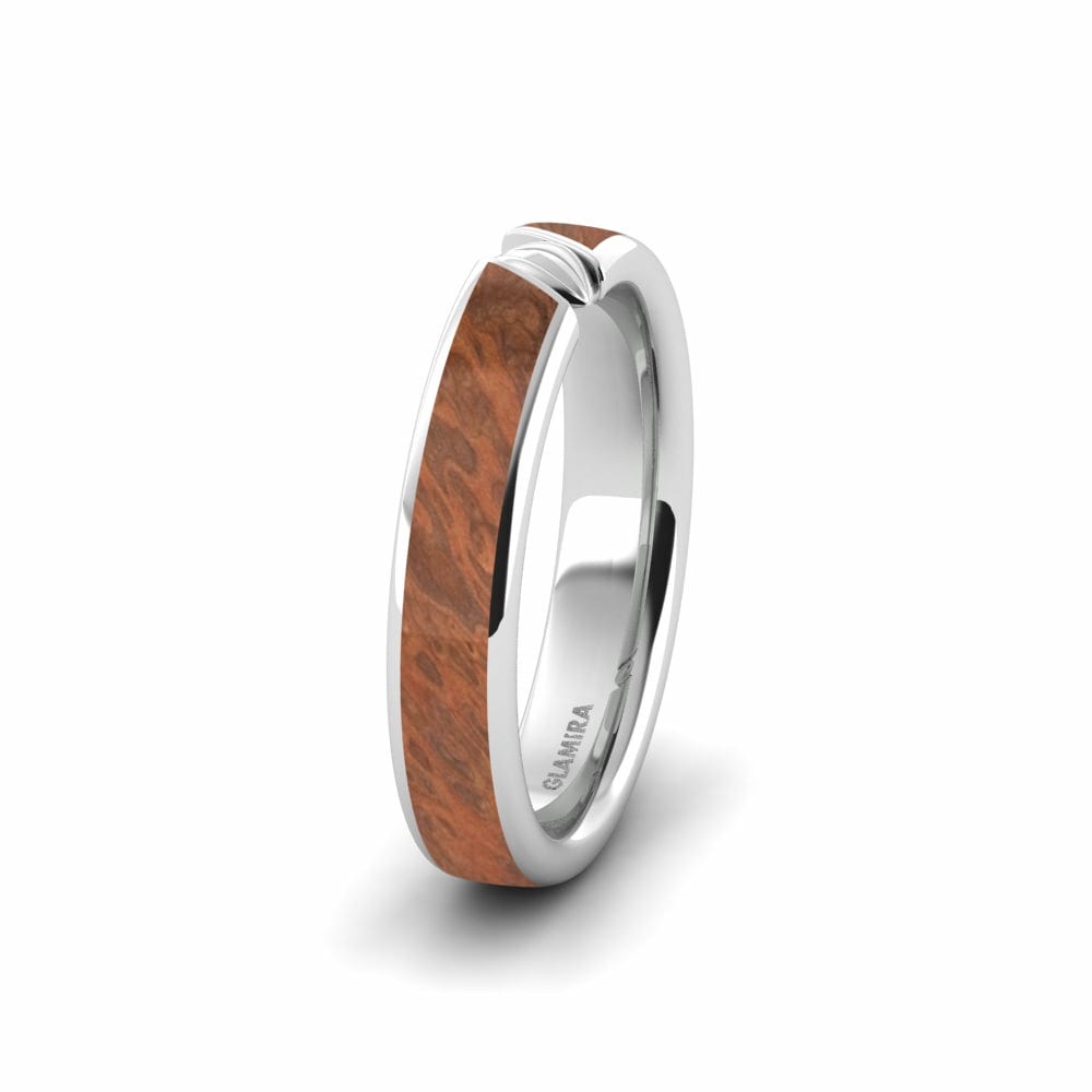 Wood & Carbon Men's Ring Confident Destiny 5 mm