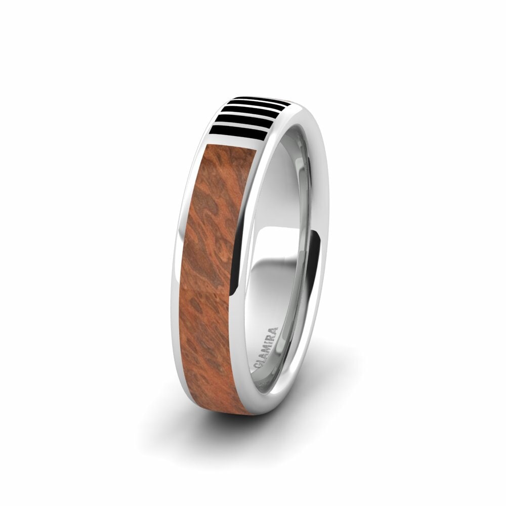Wood & Carbon Men's Ring Confident Impulse 6 mm