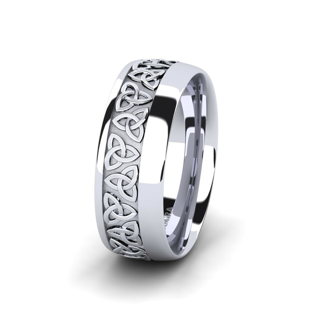 Celtic 950 Palladium Men’s Wedding Rings