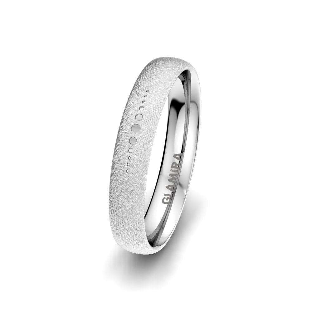 925 Zilver Heren Trouwring Magic Truth 4 mm