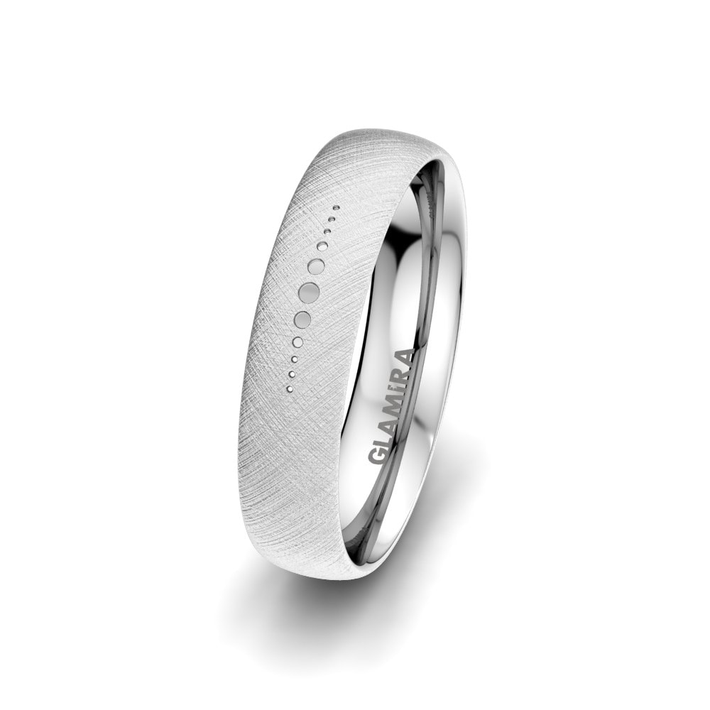 925 Zilver Heren Trouwring Magic Truth 5 mm