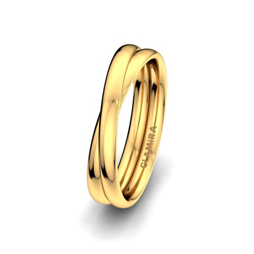Men's Ring Infinite Anticipation 375 Yellow Gold