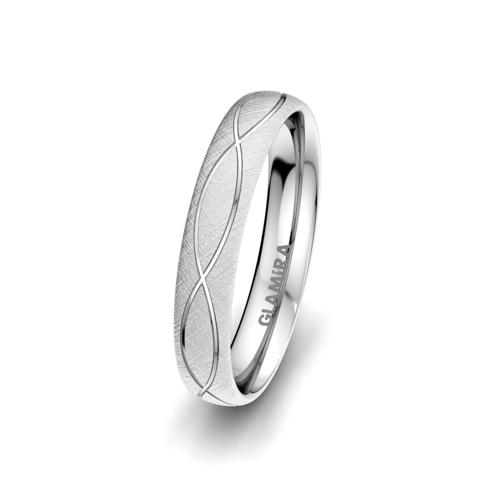 Anillo Boda Hombre Alluring Swing 4 mm