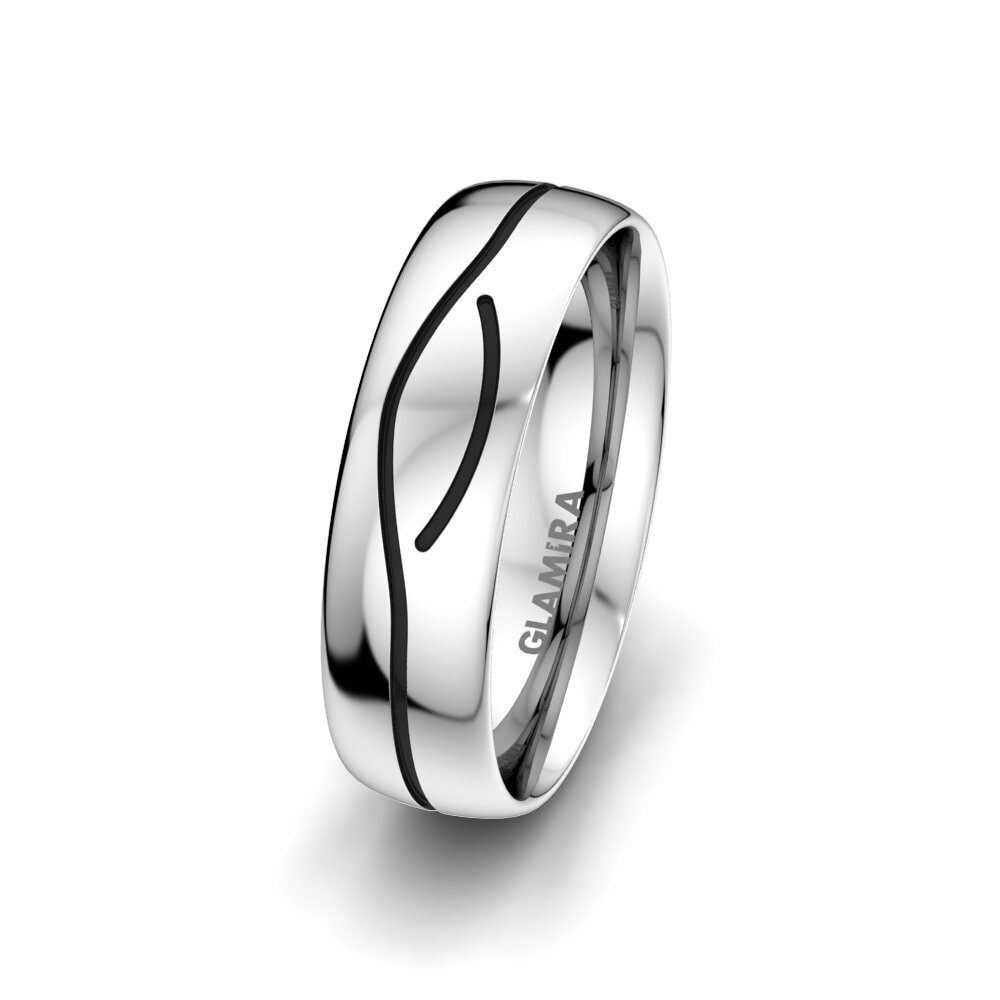 Anillo Boda Hombre Mystic Bond 6 mm Vintage