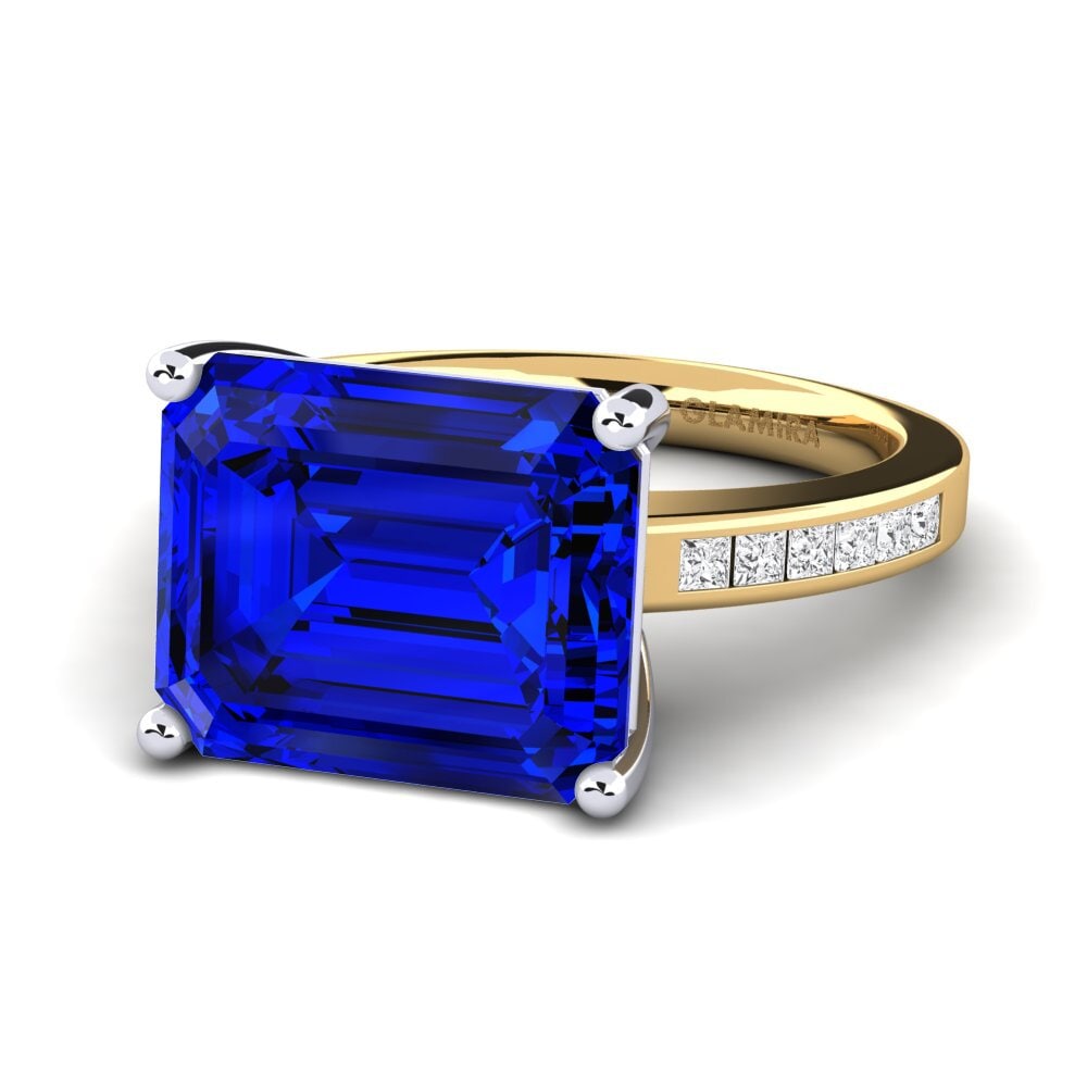 14ct Yellow / White Gold Ring Gwenora