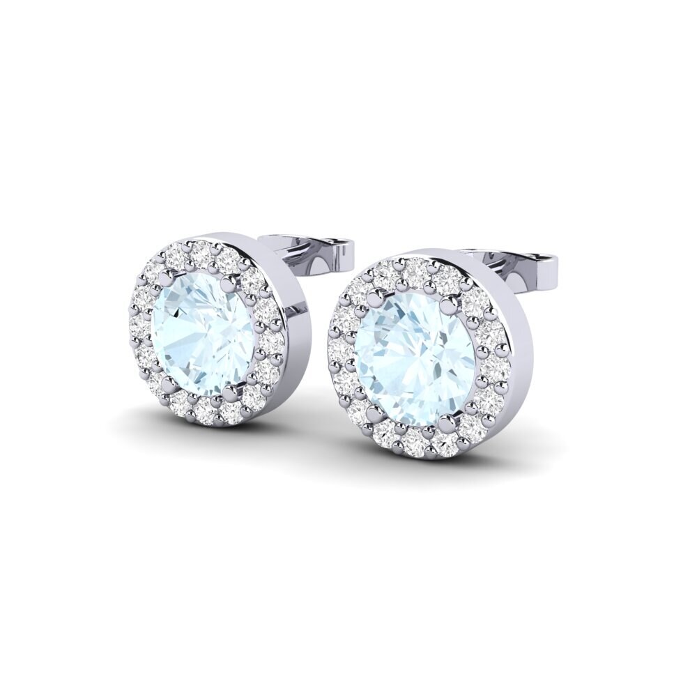 Aquamarine SYLVIE Earring Gwerthuso