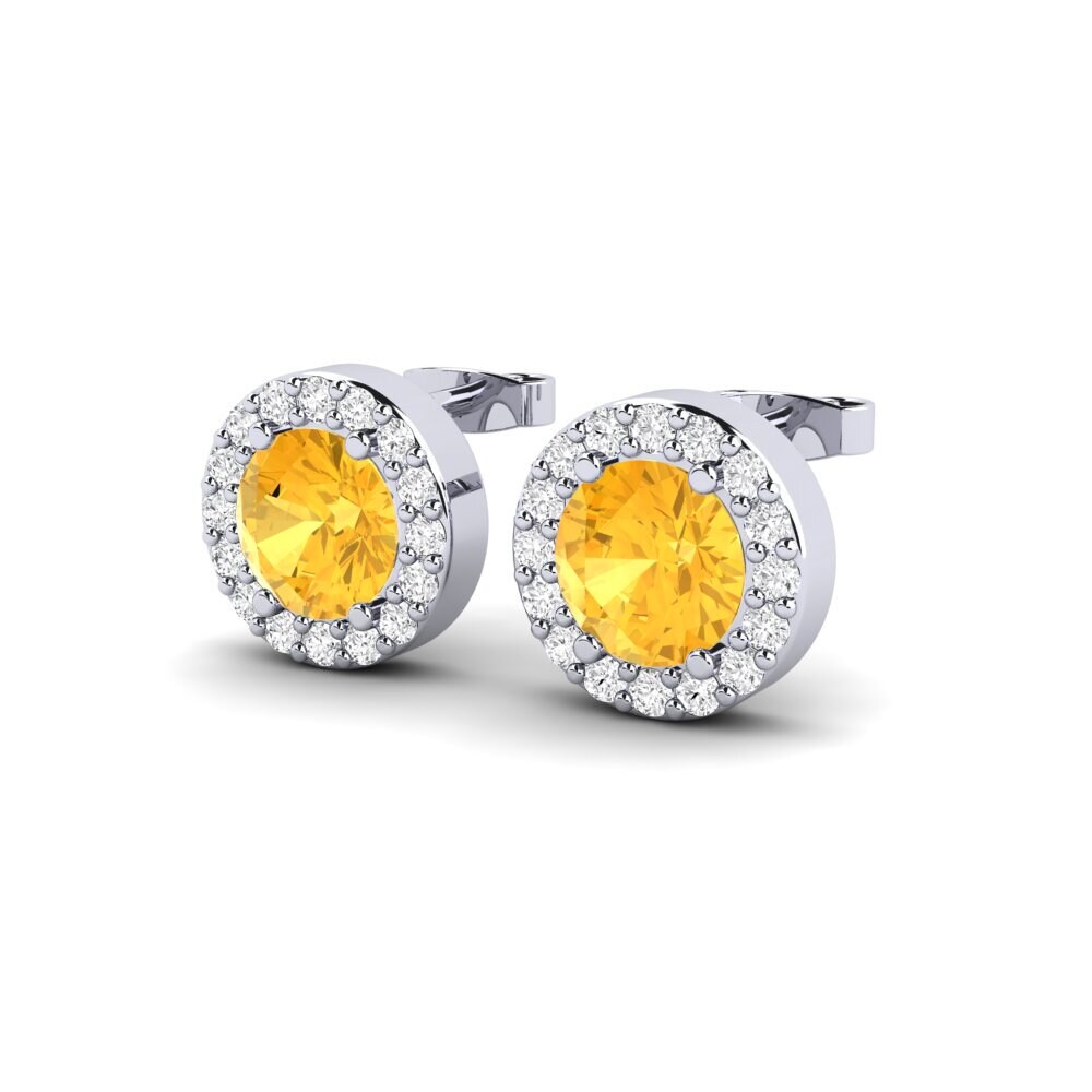 Citrine SYLVIE Earring Gwerthuso