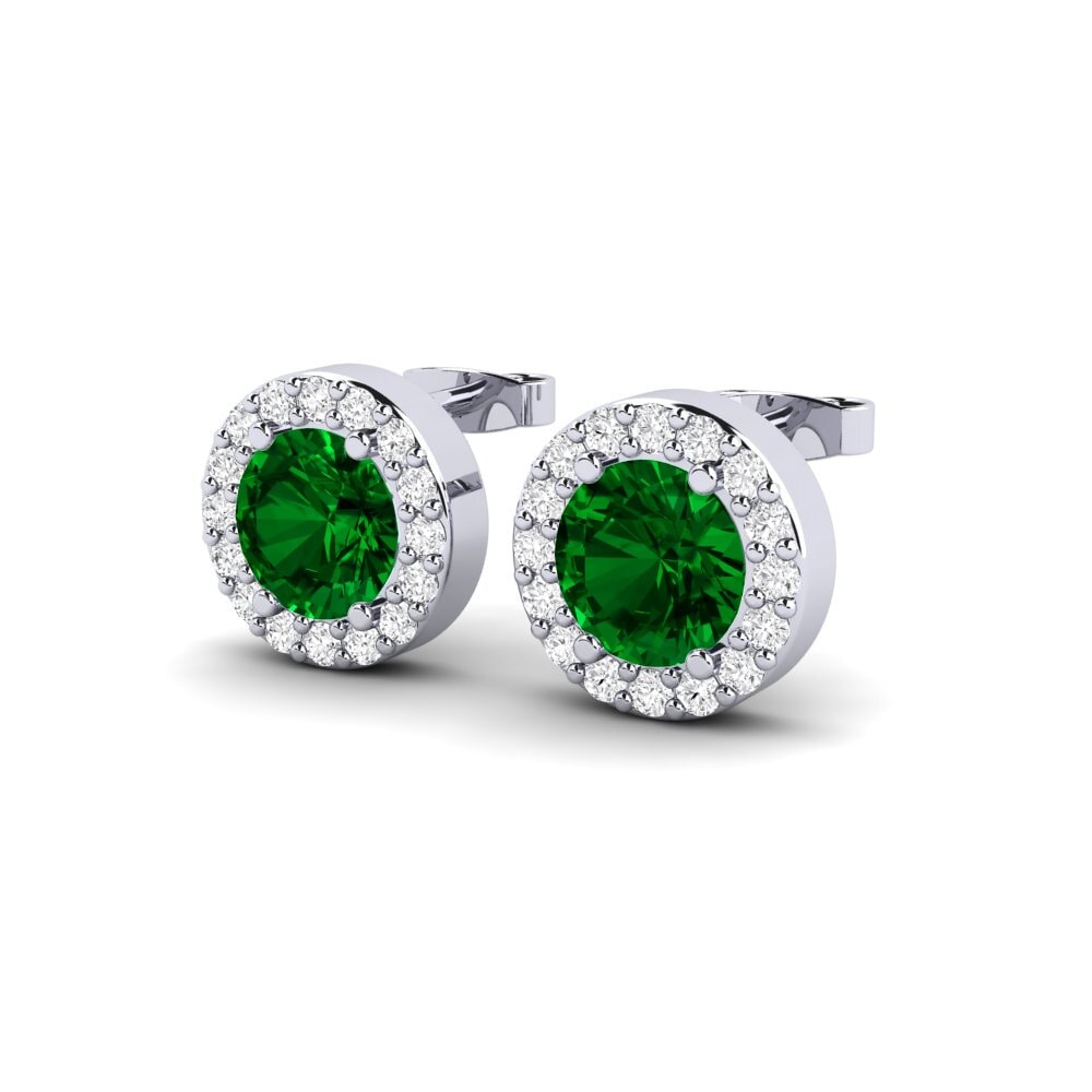 Green Zirconia SYLVIE Earring Gwerthuso
