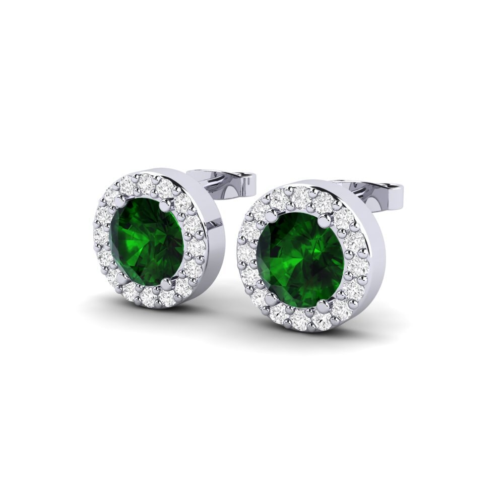 Green Tourmaline SYLVIE Earring Gwerthuso
