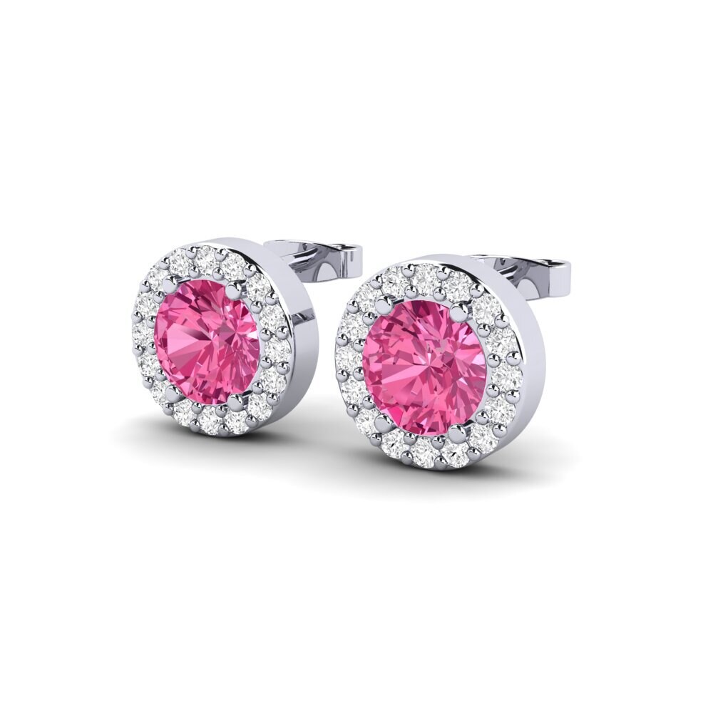Pink Tourmaline SYLVIE Earring Gwerthuso