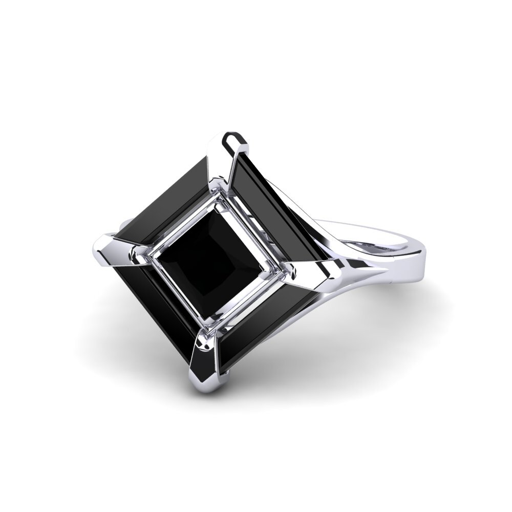 Schwarzer Onyx Ring Hagans