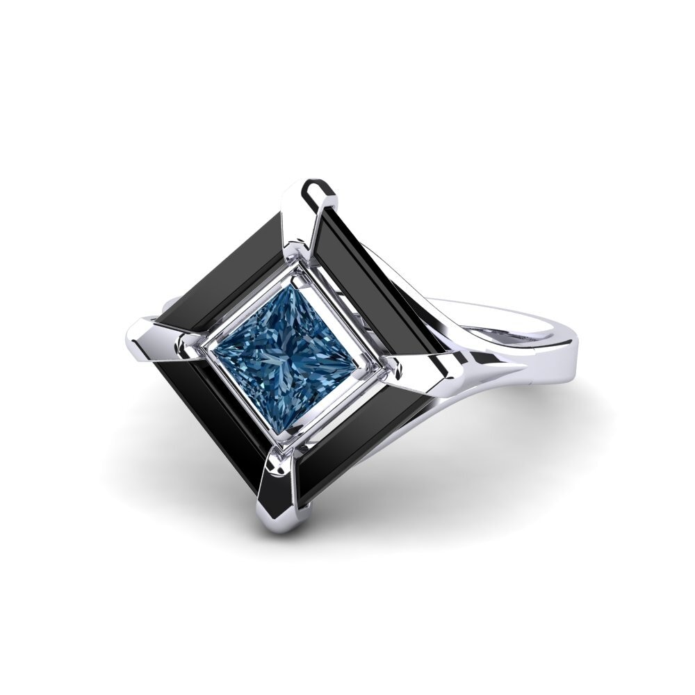 Blauer Diamant Ring Hagans