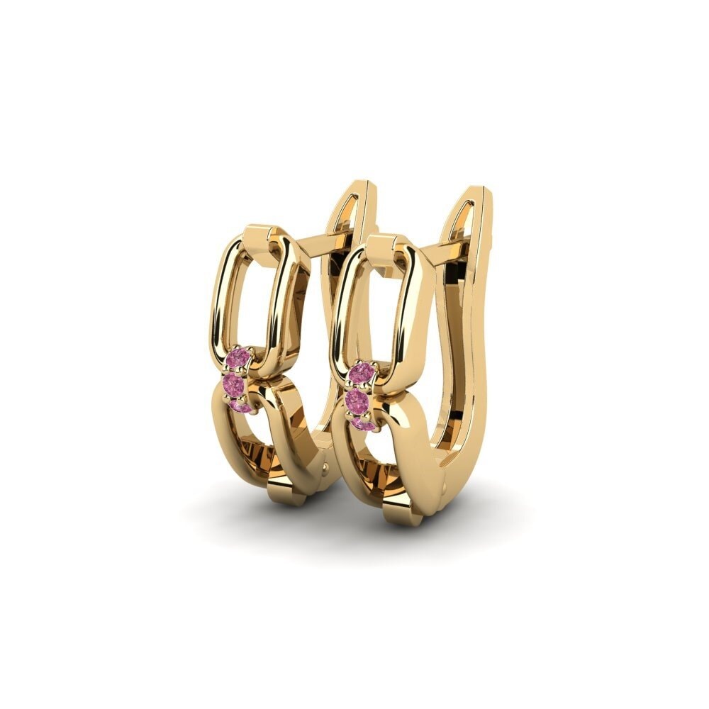 Granate Rhodolite Pendiente de mujer Haldjas