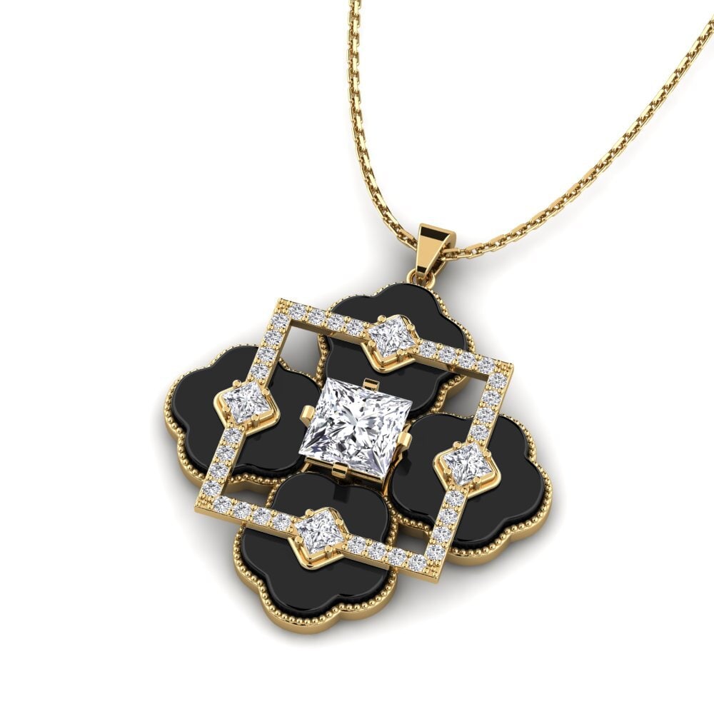 Diamante cultivado en laboratorio Colgante de Mujer Hale