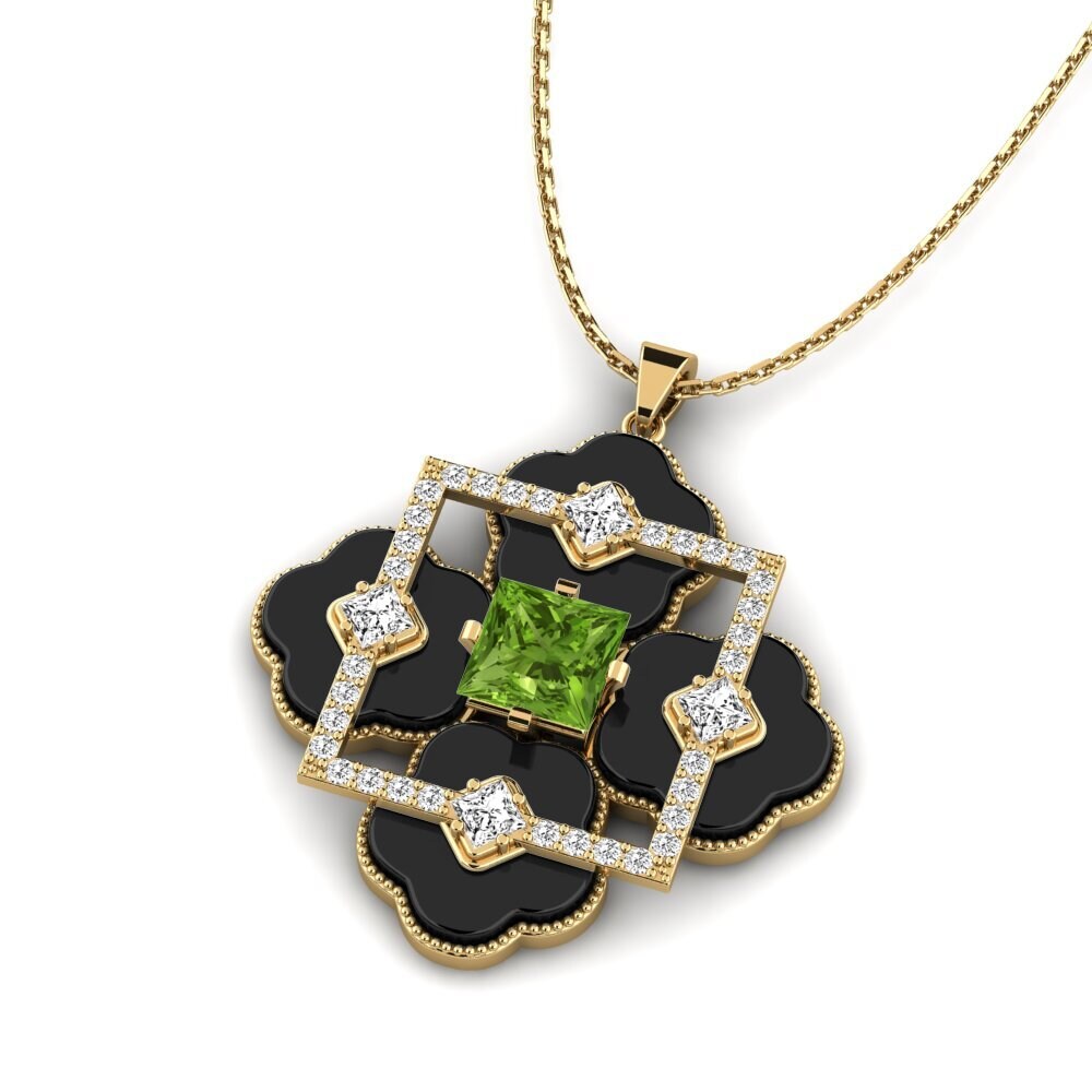 Peridoto Colgante de Mujer Hale