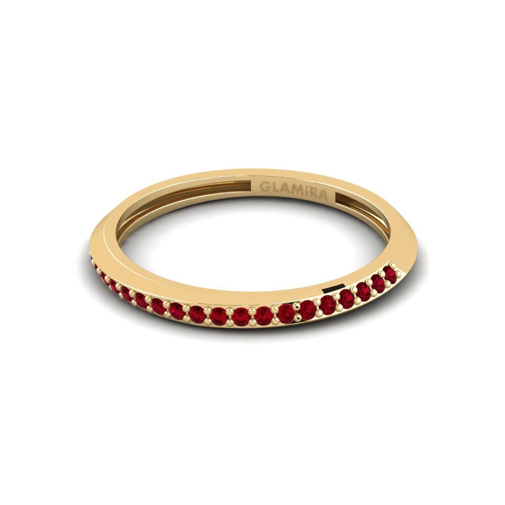 Circonita Roja Anillo Haluda
