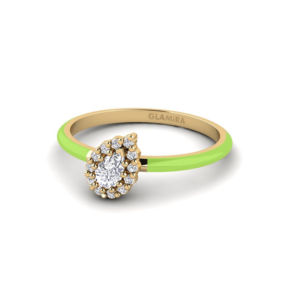 Labor-gezüchteter Diamant Ring Hamden