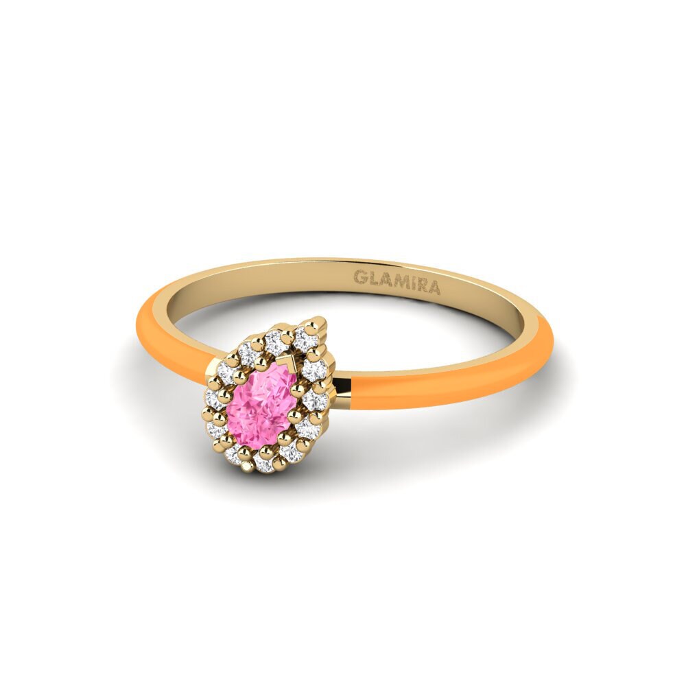 Rosa Saphir Ring Hamden