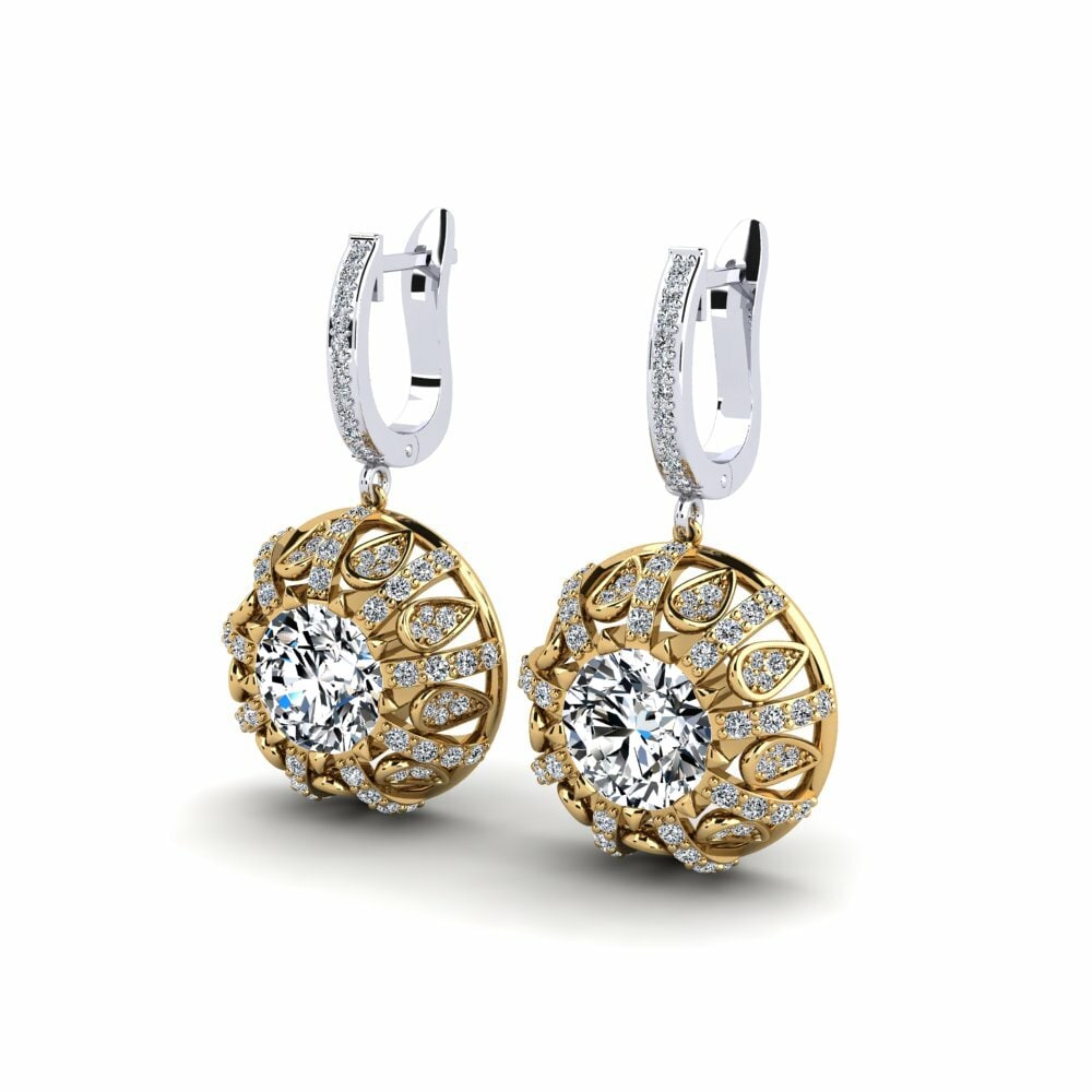 Zirkoon Dames Oorbellen Hamrick