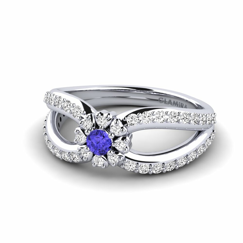 Tanzanita Anillo Hangem
