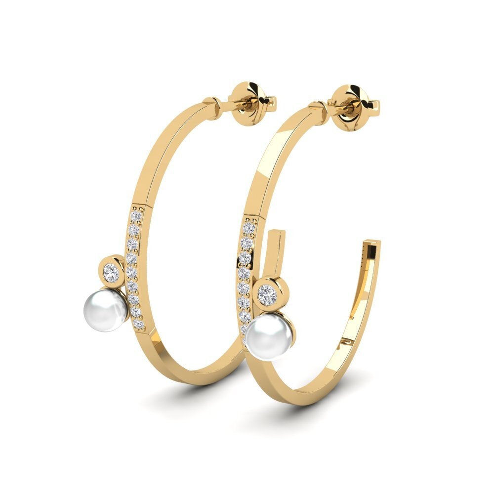Diamant Damen ohrring Hanitra
