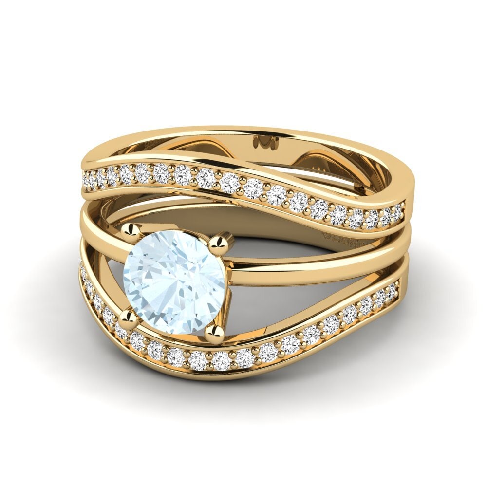 Aquamarine Ring Hanlu SET