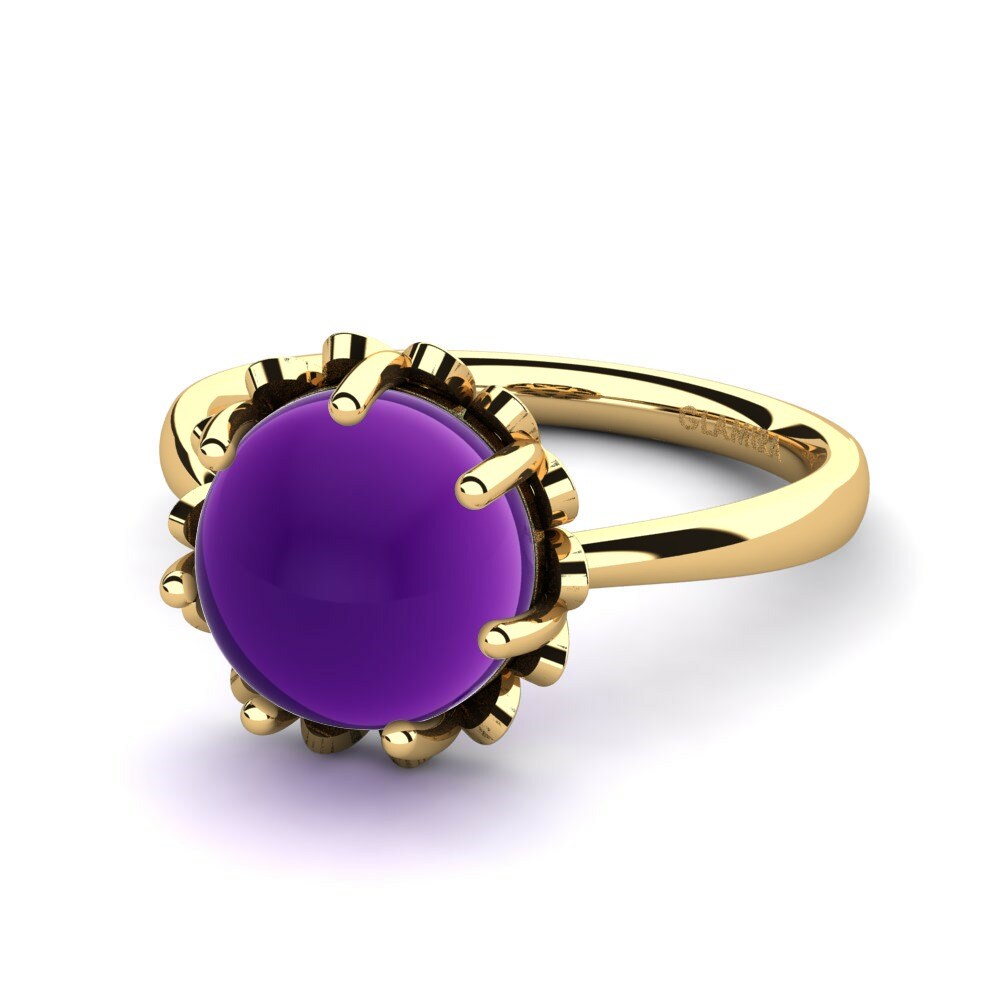 紫水晶 戒指 Carin