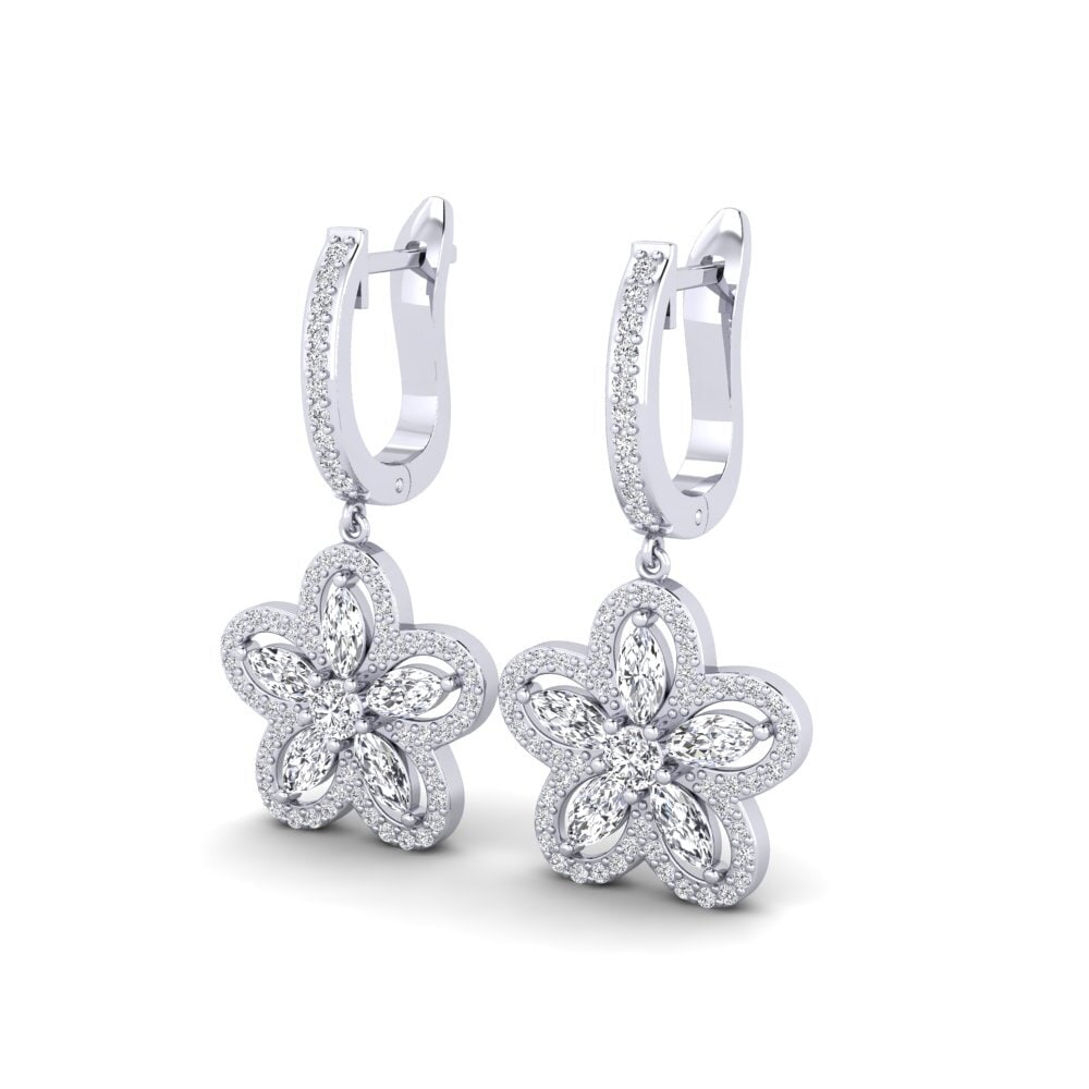 Lab Grown Diamond Women's Earring Hashi