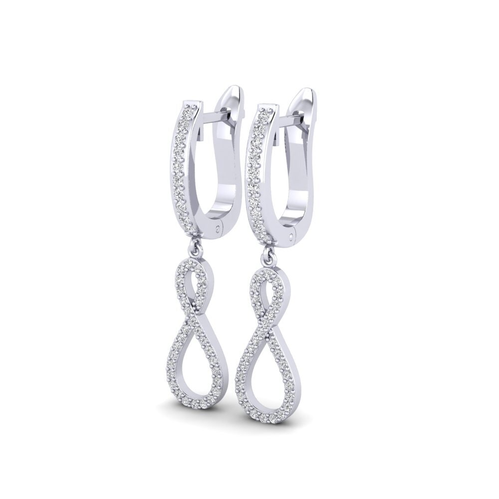 Lab Grown Diamond Women's Earring Hashing